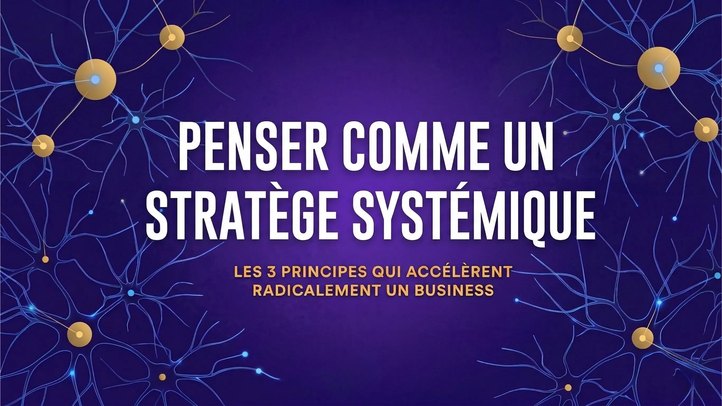 Formation Penser comme un Stratège Systémique